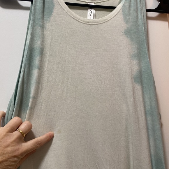 RVCA white and mint summer dress - Picture 6 of 6
